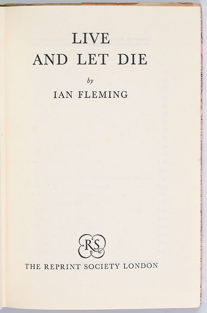 Live and Let Die.