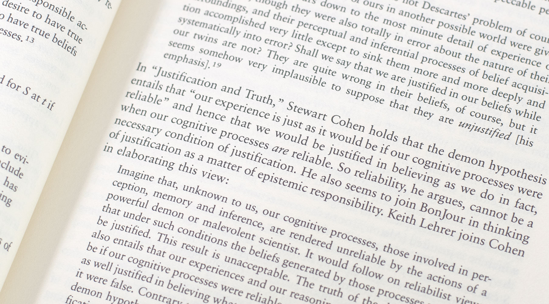 Warrant: The Current Debate.