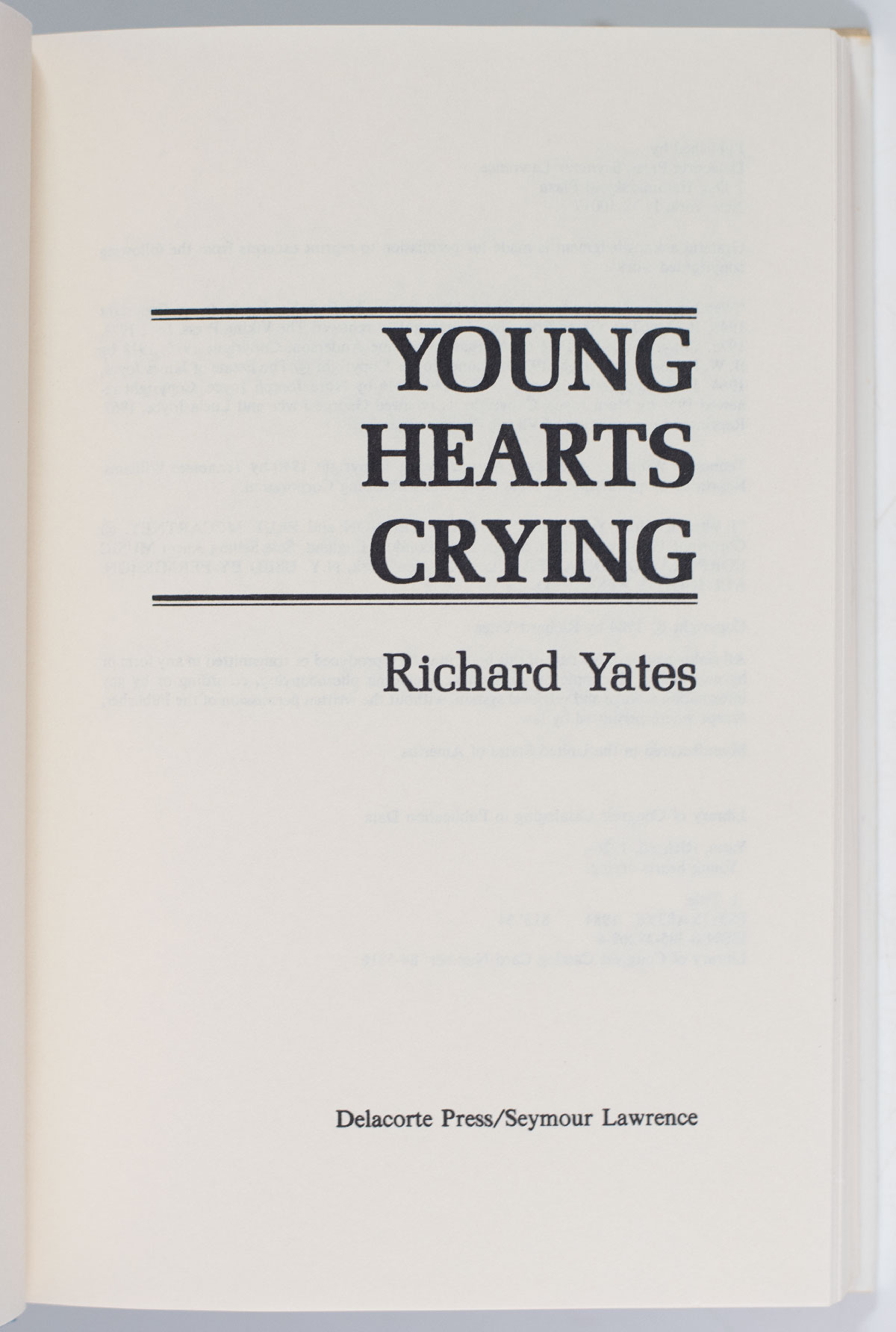 Young Hearts Crying. - Image 2