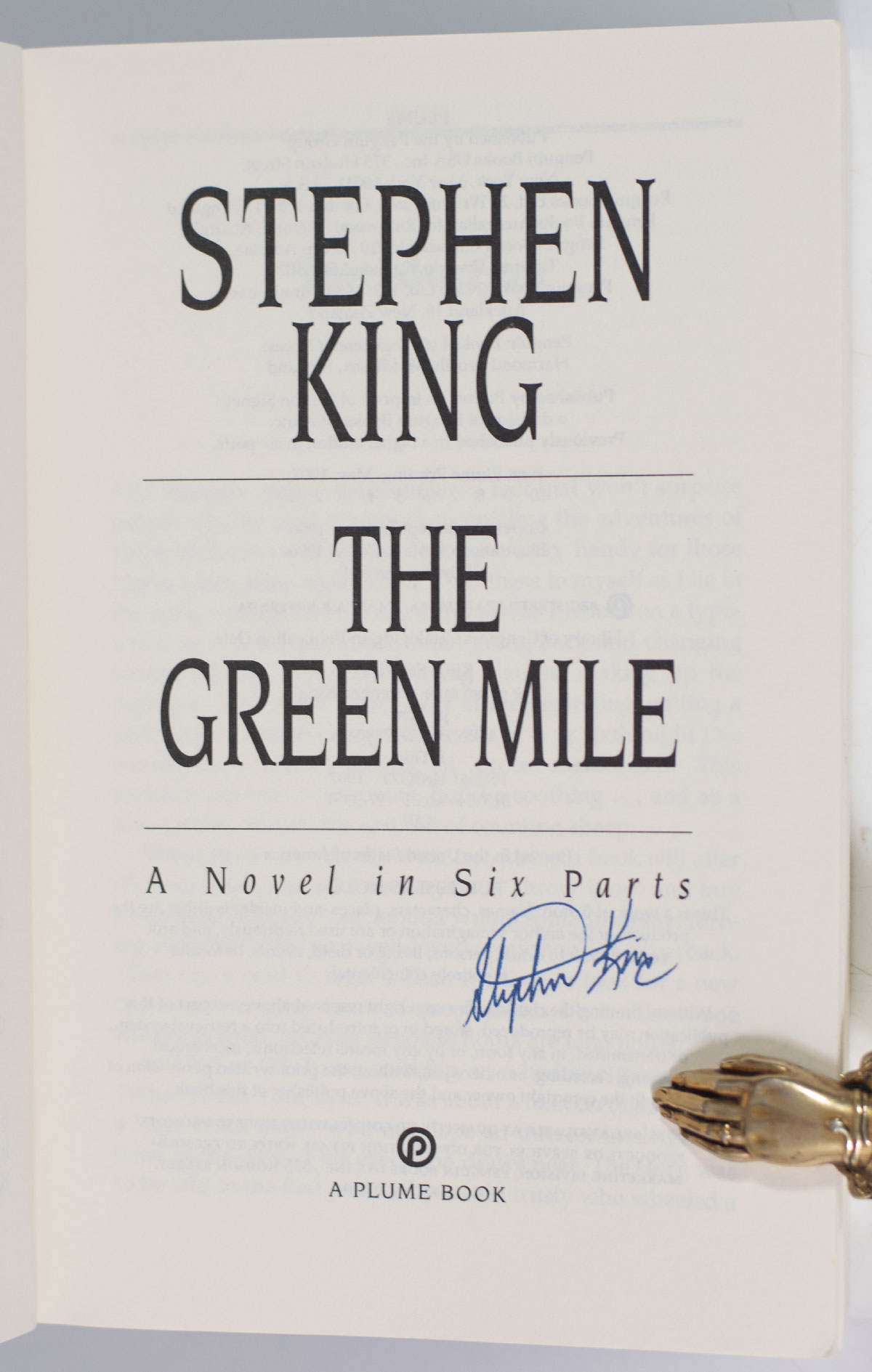 The Green Mile.