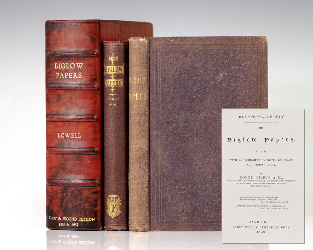 Meliboeus-Hipponax: The Biglow Papers. [With] The Biglow Papers Second Series.