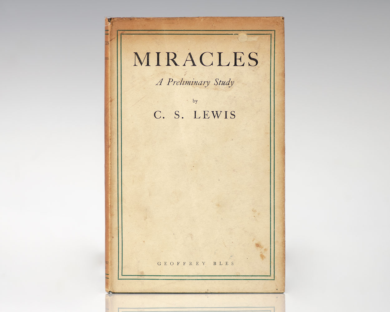 Miracles: A Preliminary Study.