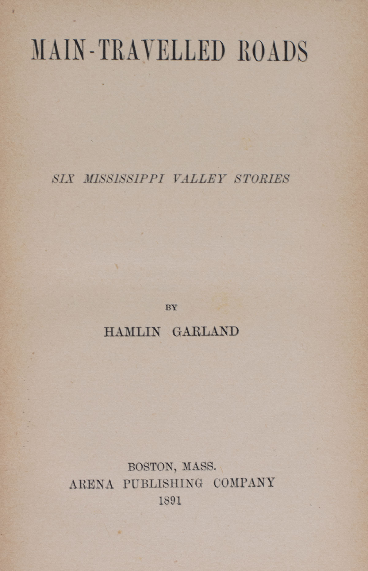 Main-Travelled Roads. - Image 4