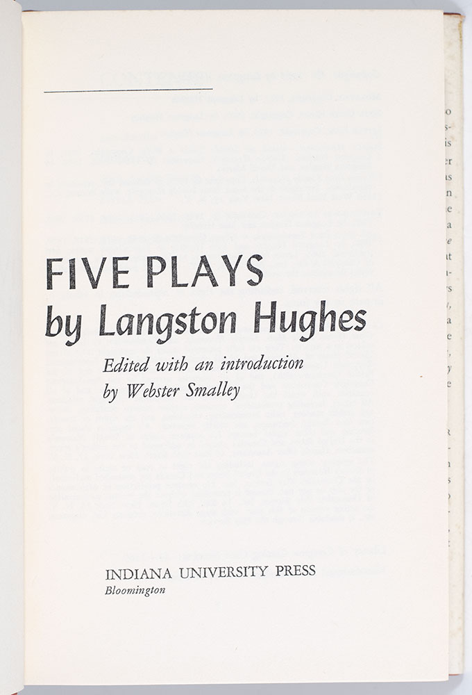 Five Plays. - Image 3