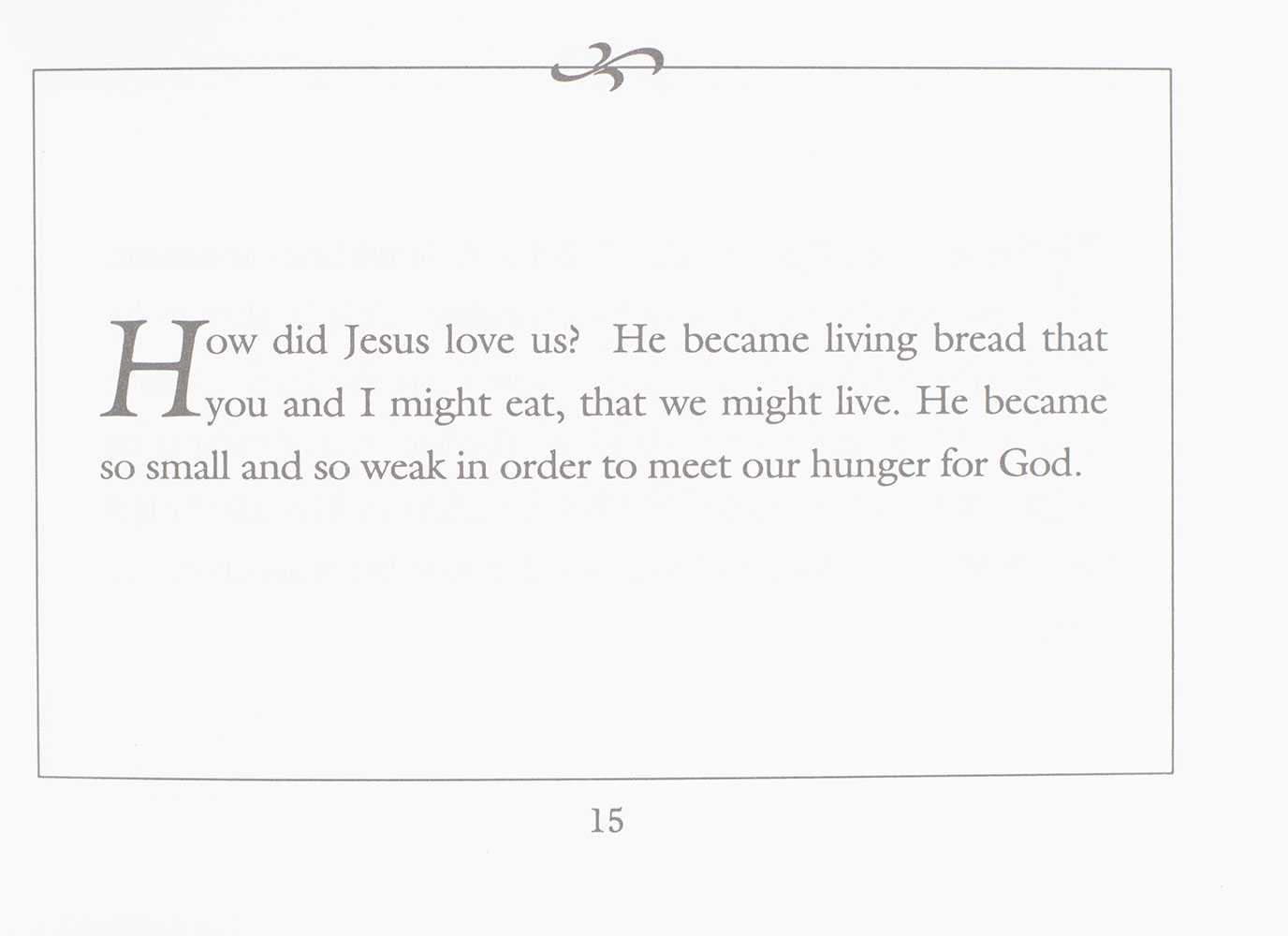 The Blessings of Love.
