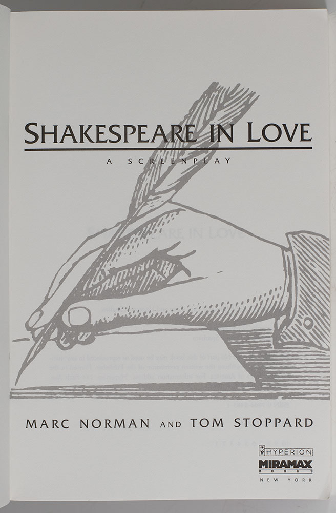 Shakespeare in Love: A Screenplay. - Image 3