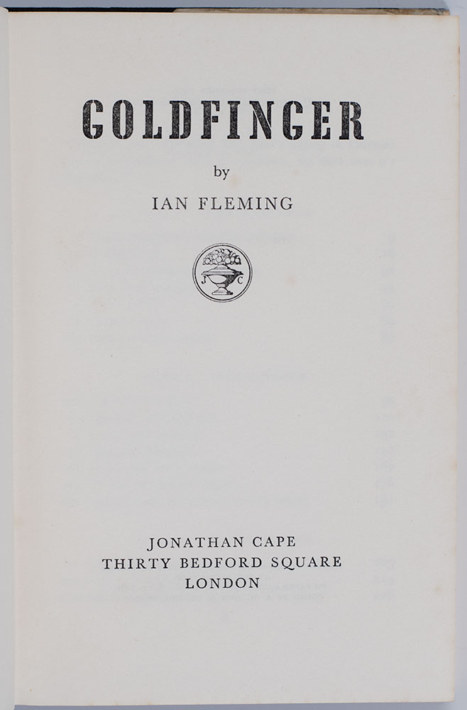 Goldfinger.