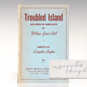 Troubled Island. An Opera in Three Acts.