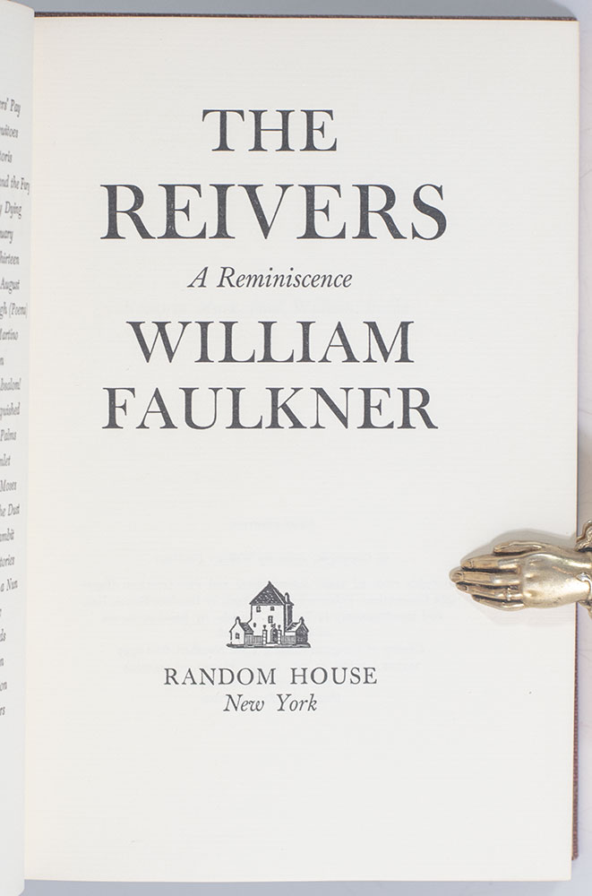 The Reivers: A Reminiscence.