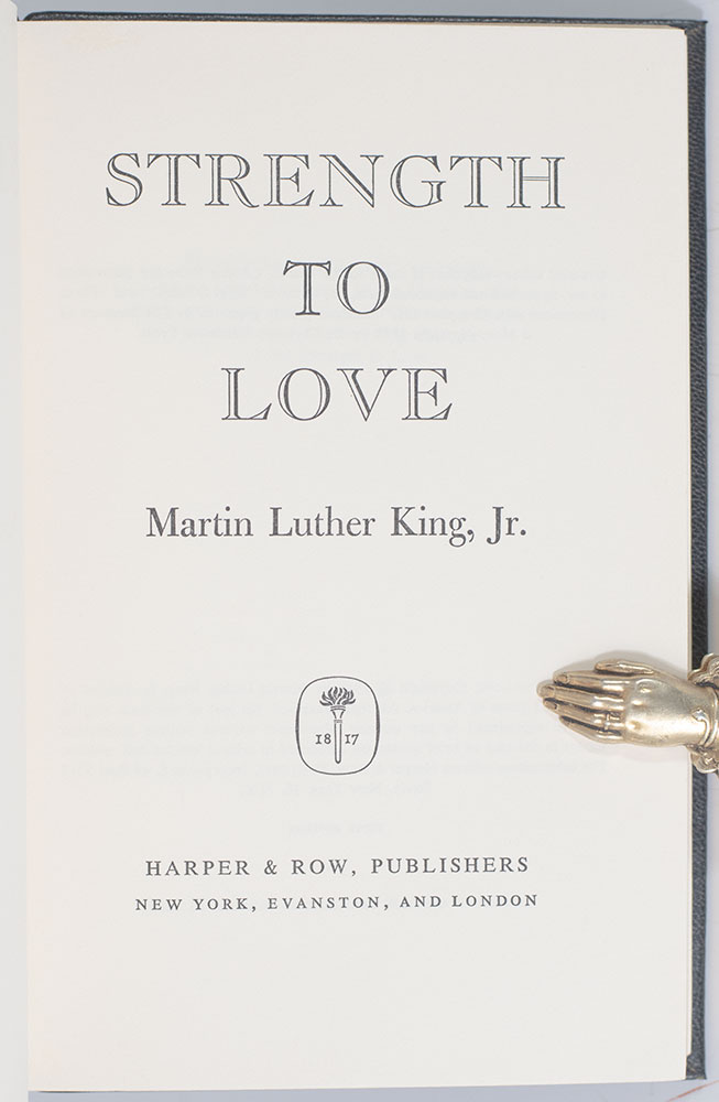 Strength to Love.