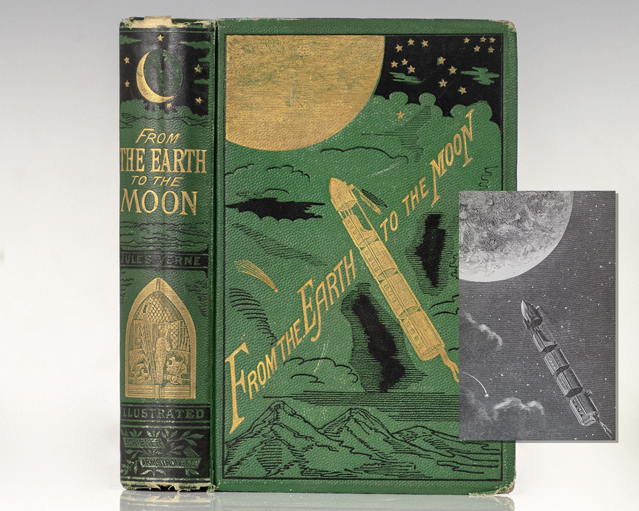 From the Earth to the Moon: Direct in 97 Hours 20 Minutes: and a Trip Round It.