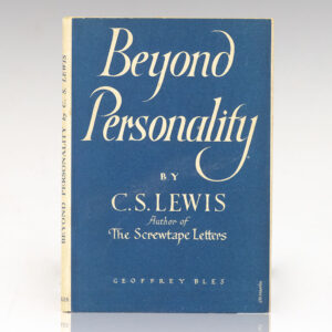 Beyond Personality: The Christian Idea of God.