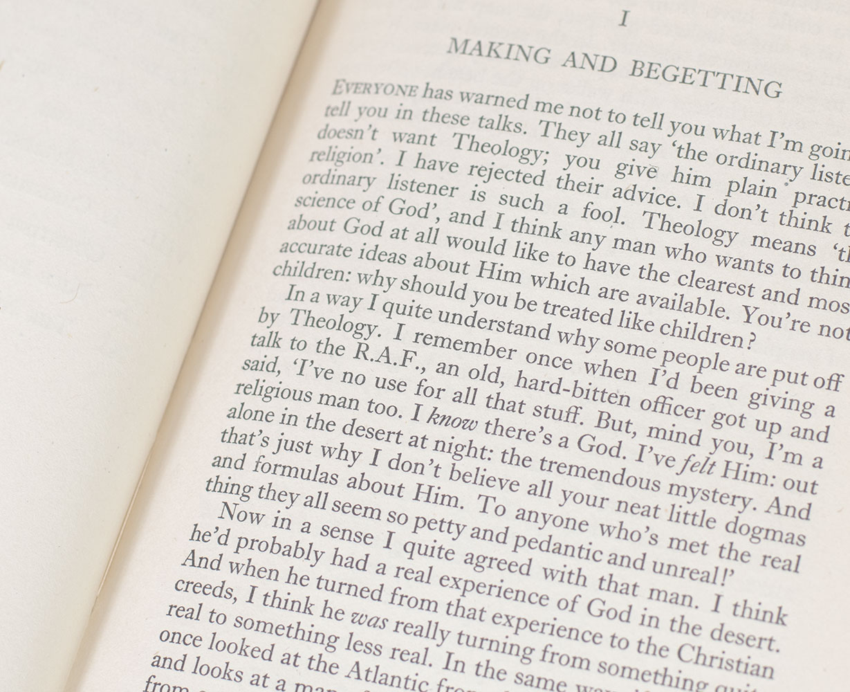 Beyond Personality: The Christian Idea of God.