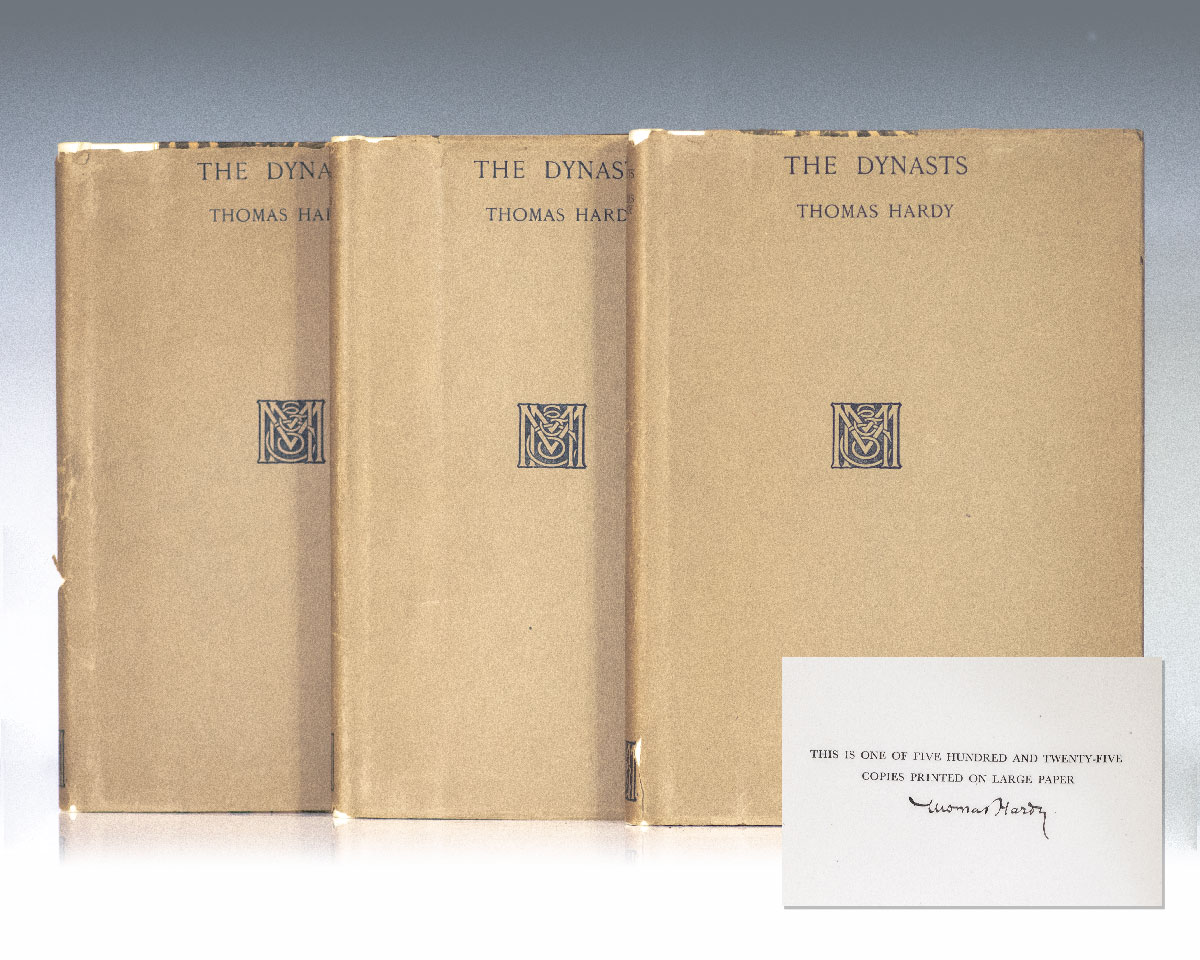 The Dynasts: An Epic-Drama of the War with Napoleon, In Three Parts, Nineteen Acts, and One Hundred and Thirty Scenes, the Time Covered by the Action Being About Ten Years.