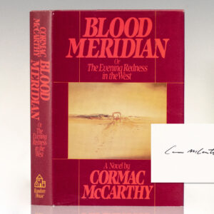 Blood Meridian, or The Evening Redness in the West.