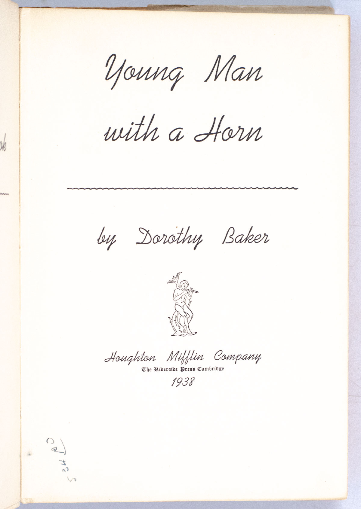 Young Man with a Horn. - Image 4