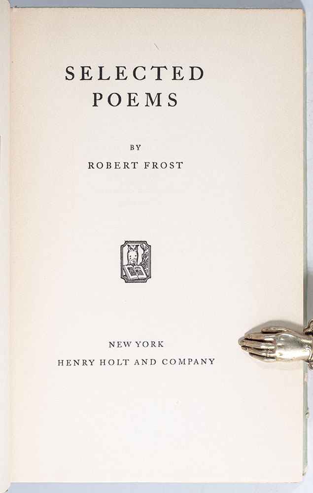 Selected Poems.