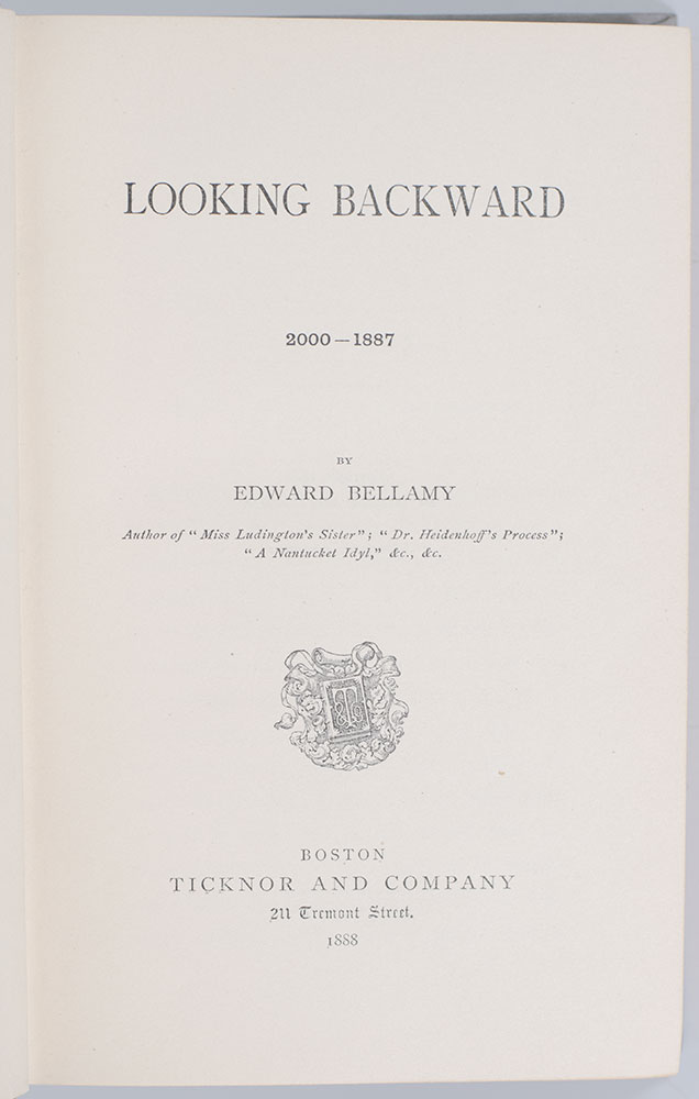 Looking Backward 2000-1887.