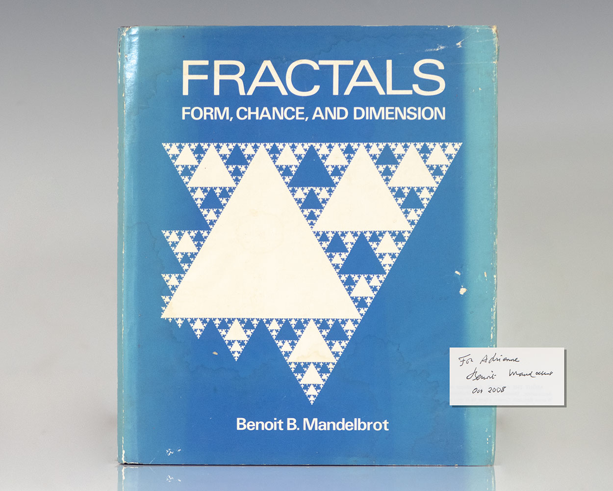 Fractals: Form, Chance, and Dimension.