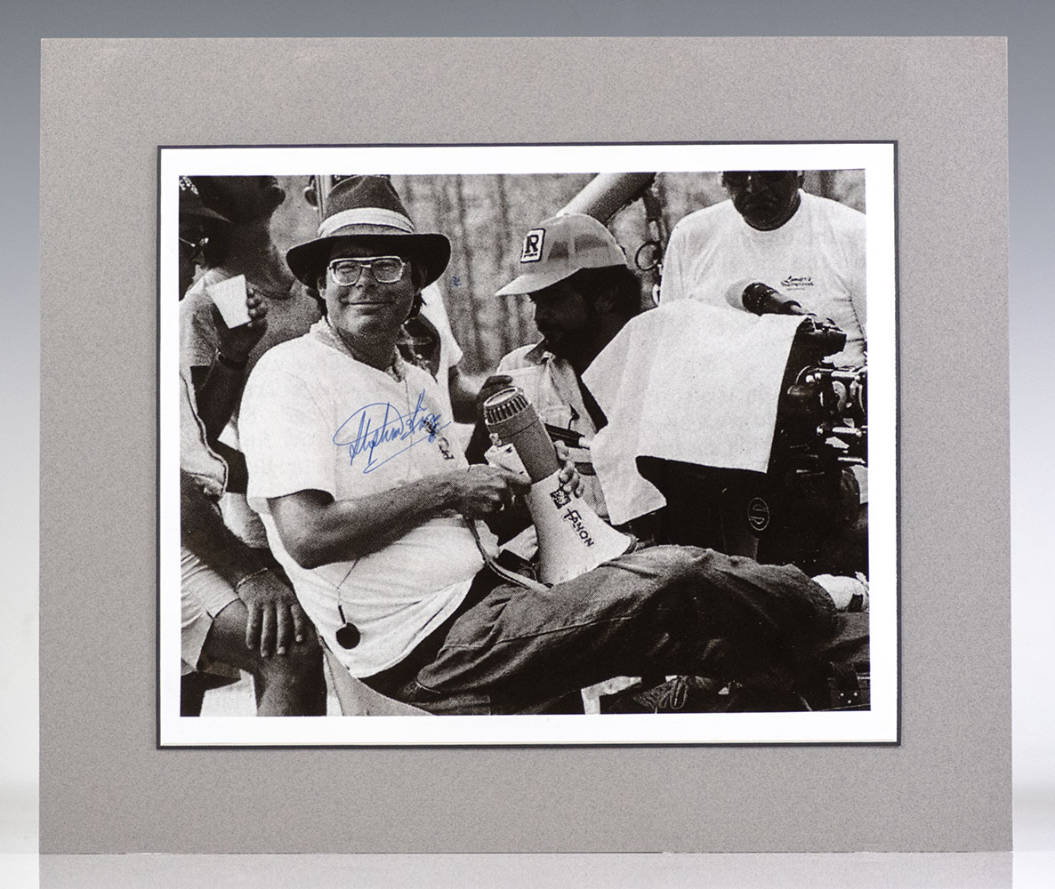 Stephen King Signed Photograph.