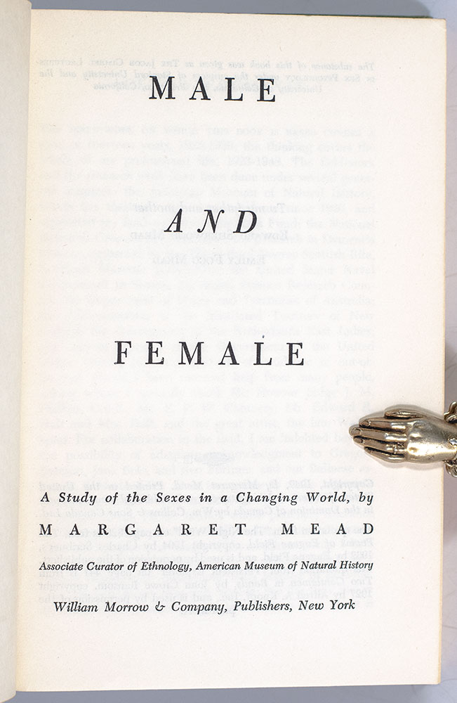 Male and Female: A Study of the Sexes in a Changing World.