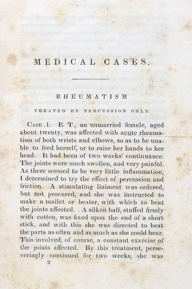 Medical and Surgical Cases and Observations.