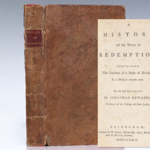 A History of the Work of Redemption.