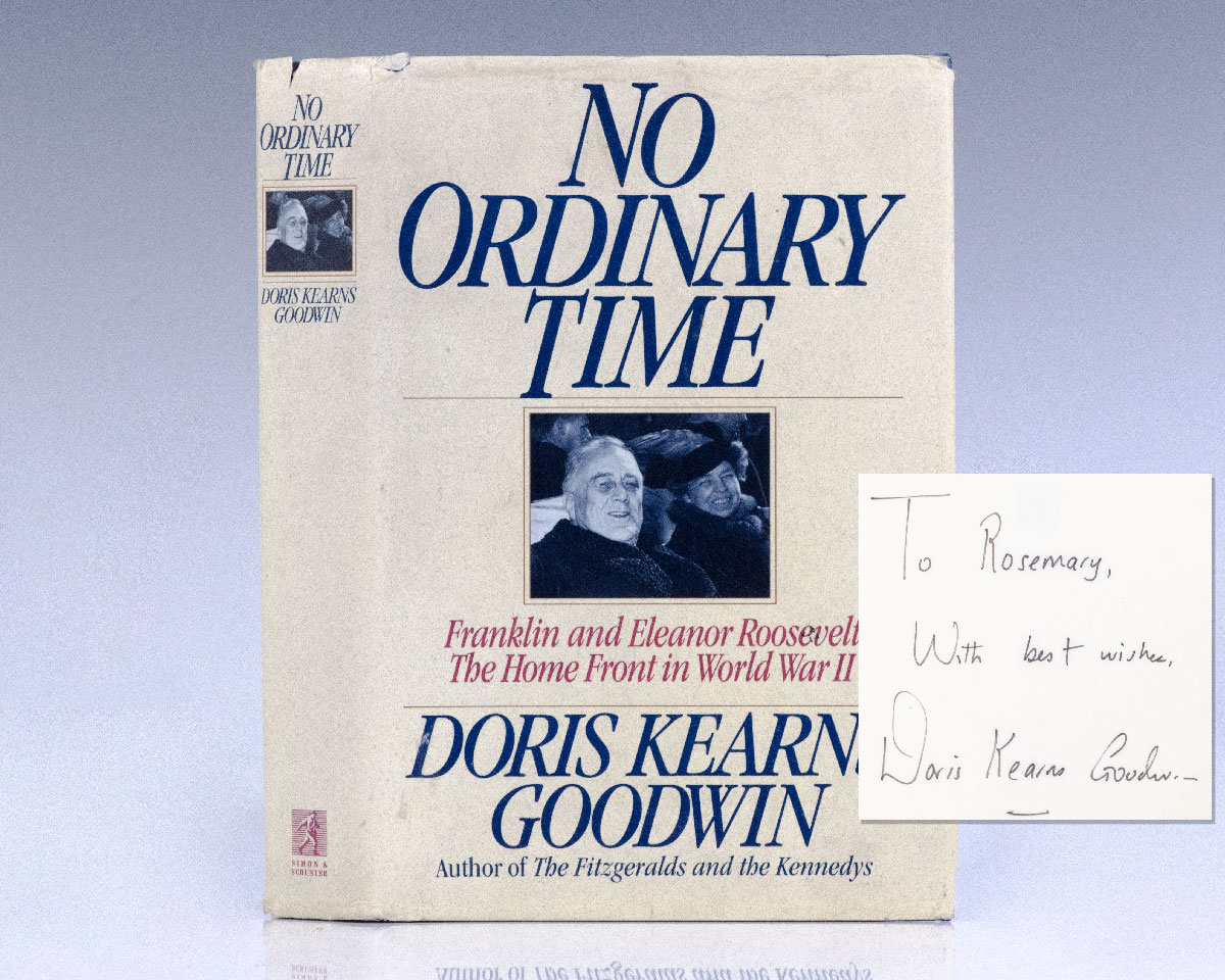 No Ordinary Time: Franklin and Eleanor Roosevelt: The Home Front in World War II.
