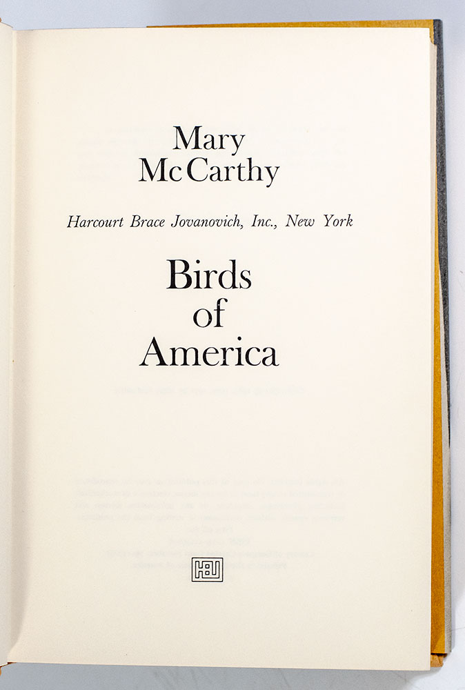 Birds of America.