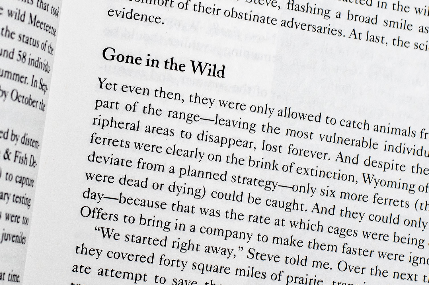 Hope For Animals and Their World: How Endangered Species Are Being Rescued from the Brink.