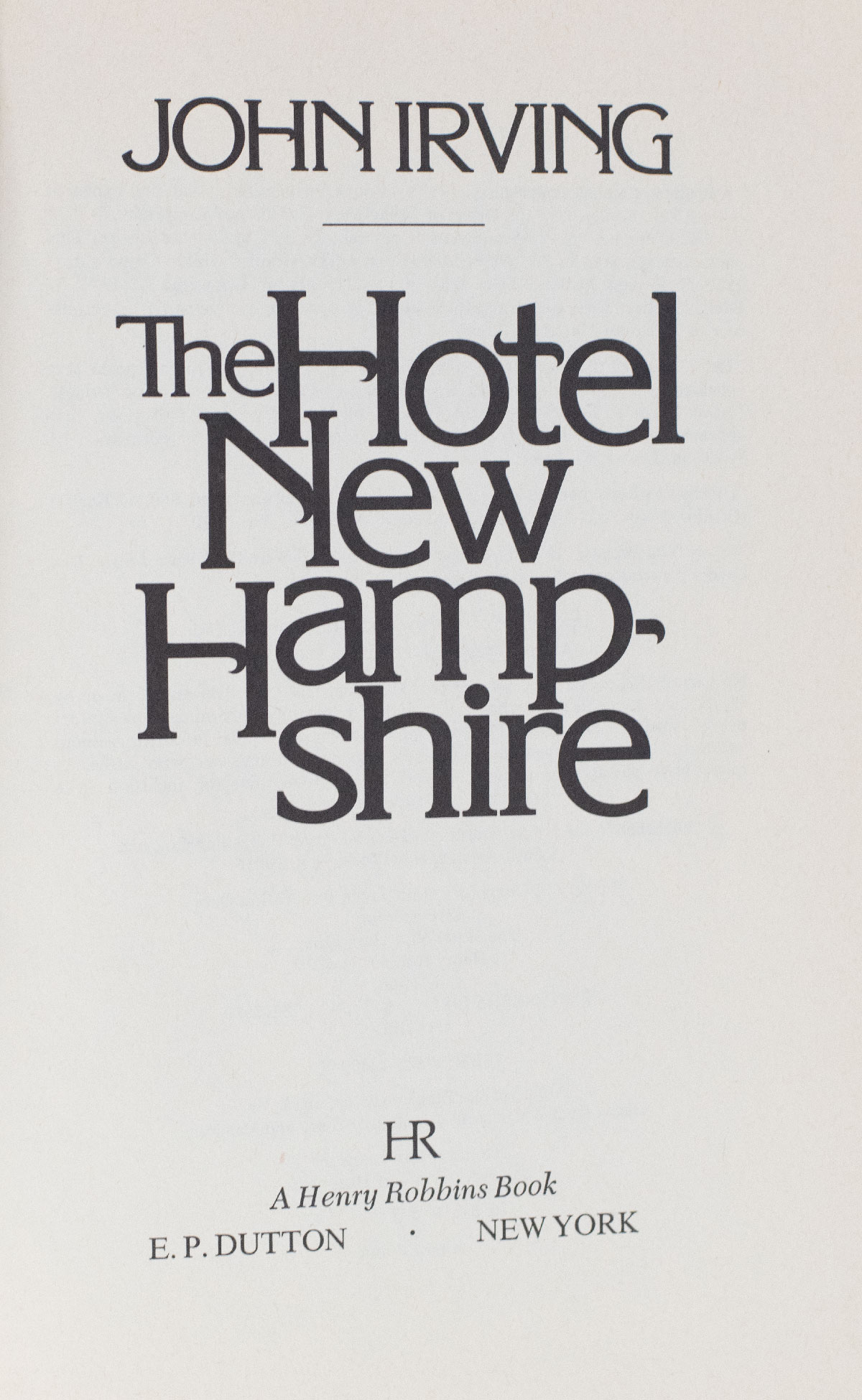 The Hotel New Hampshire. - Image 3