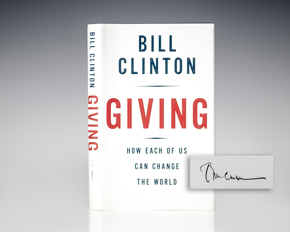 Giving: How Each Of Us Can Change The World.