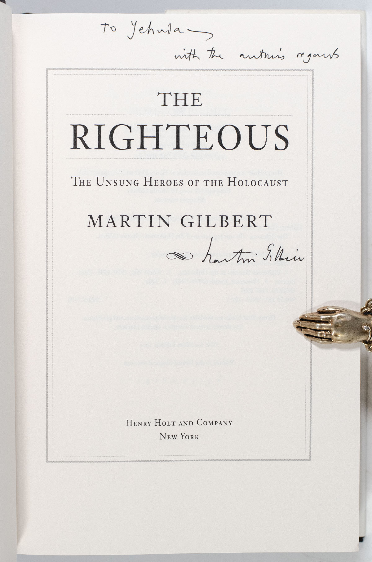 The Righteous: The Unsung Heroes of the Holocaust.