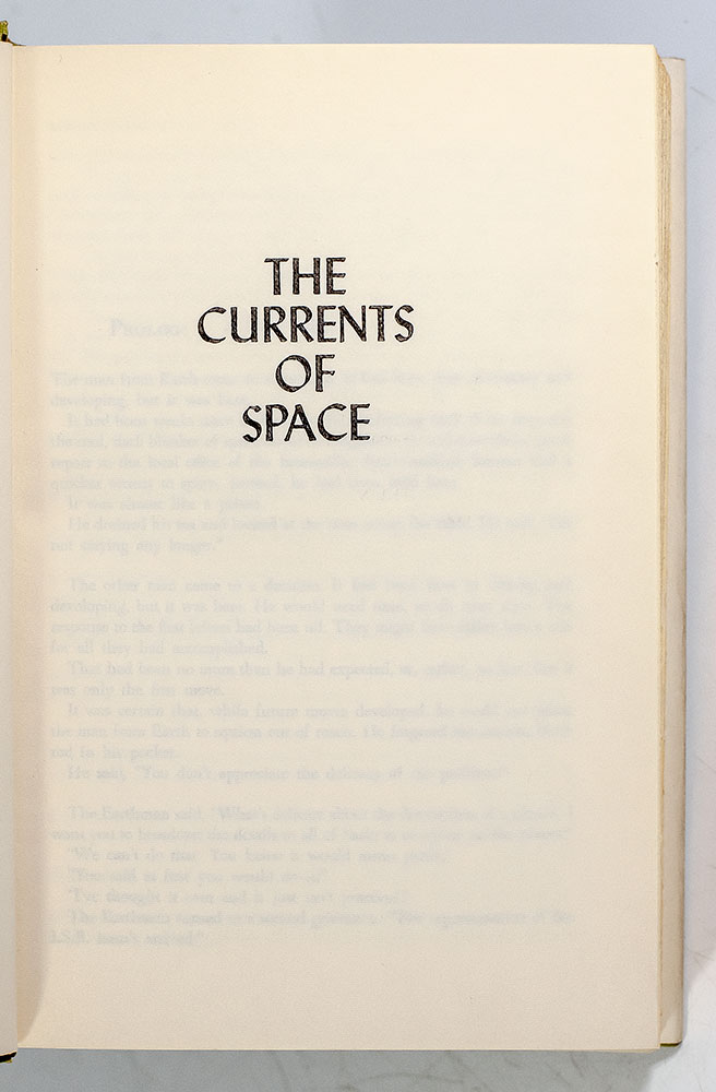 Triangle: The Currents of Space, Pebble in the Sky, The Stars, Like Dust.