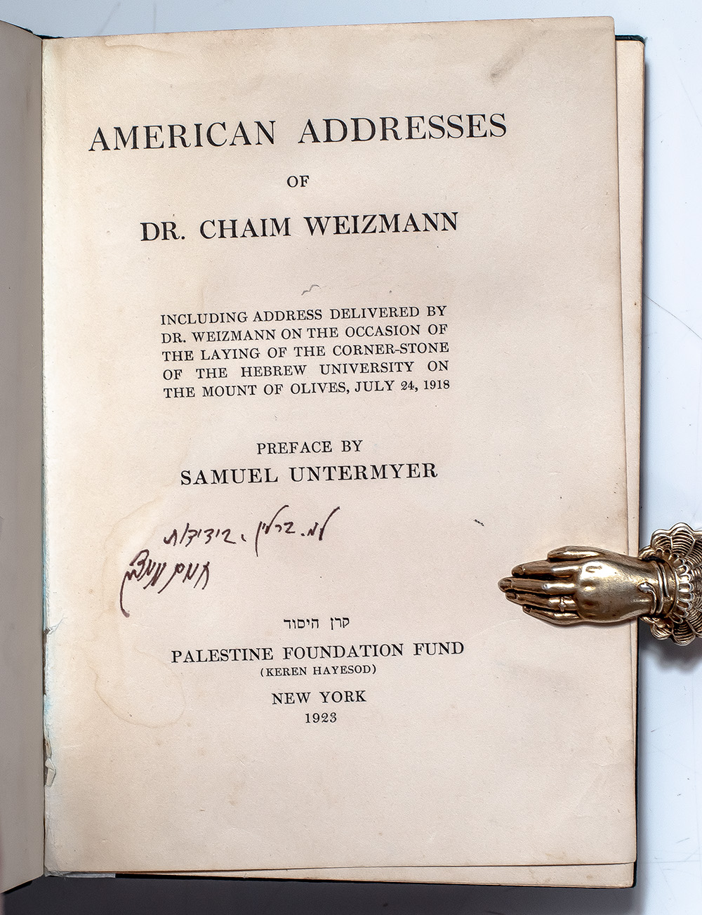 American Addresses.