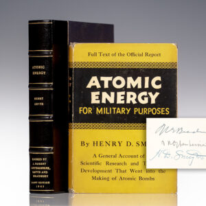 Atomic Energy for Military Purposes: The Official Report on the Development of the Atomic Bomb Under the Auspices of the United States Government, 1940-1945.