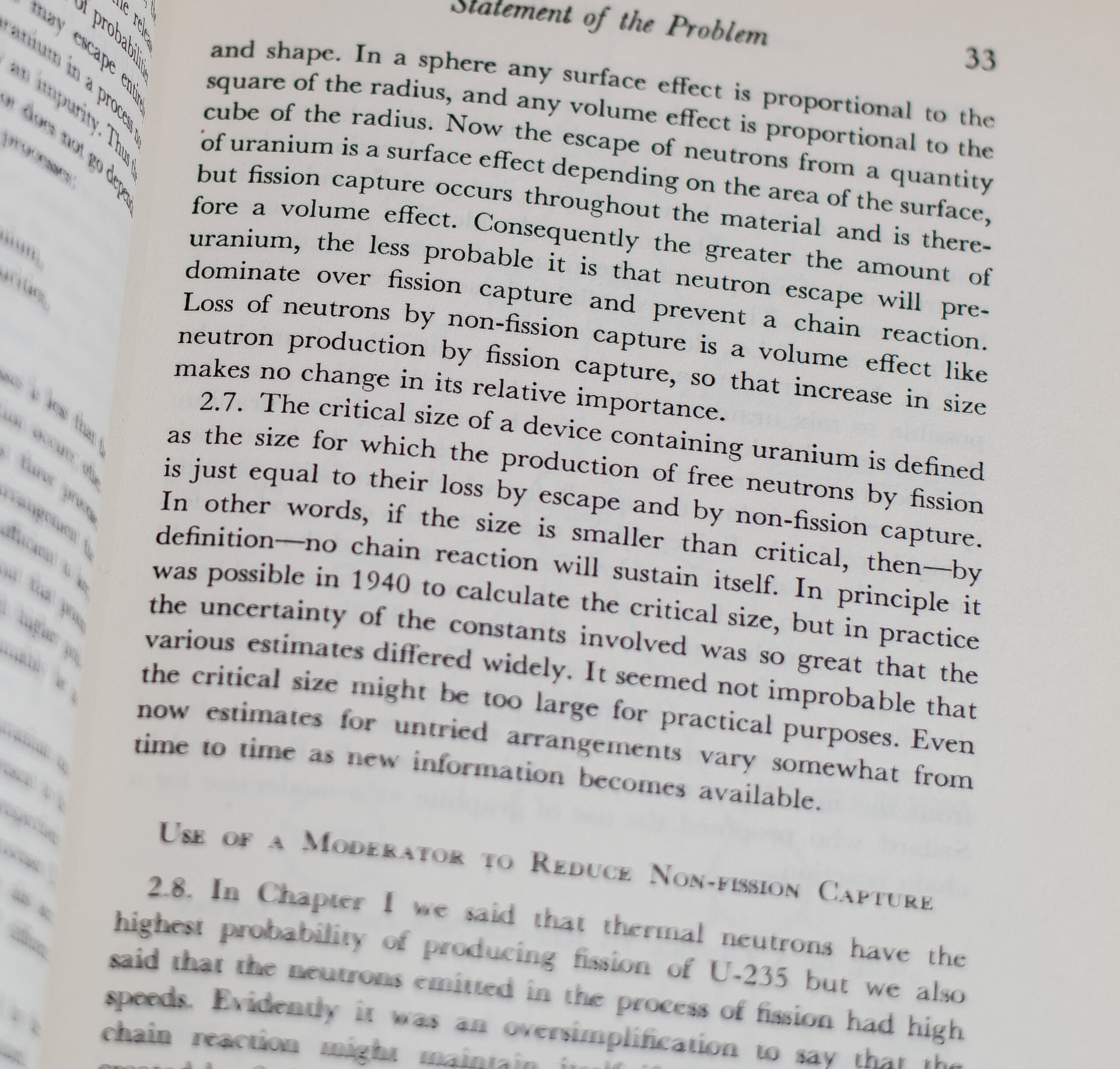 Atomic Energy for Military Purposes: The Official Report on the Development of the Atomic Bomb Under the Auspices of the United States Government, 1940-1945.