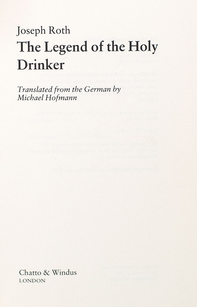 The Legend of the Holy Drinker. - Image 2