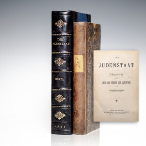 Der Judenstaat: Versuch Einer Modernen Lösung Der Judenfrage [BOUND WITH] Die Entwicklung des altisraelitischen Priesterthums [AND] Ueber die Prinzipien der jüdischen Reformgemeinde zu Berlin [AND] Thierschutz im Judenthume nach Bibel und Talmud.