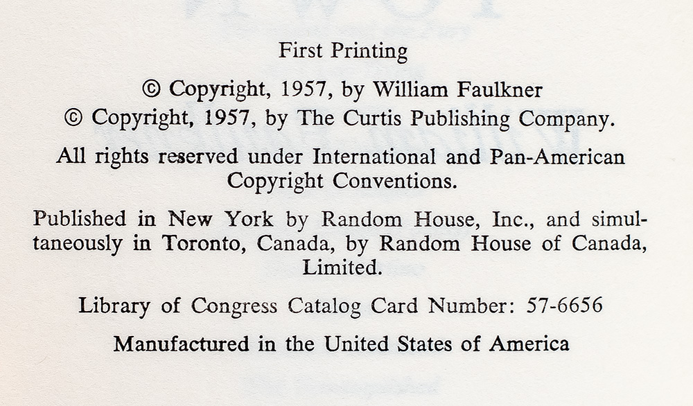 The Town: A Novel of the Snopes Family. - Image 5