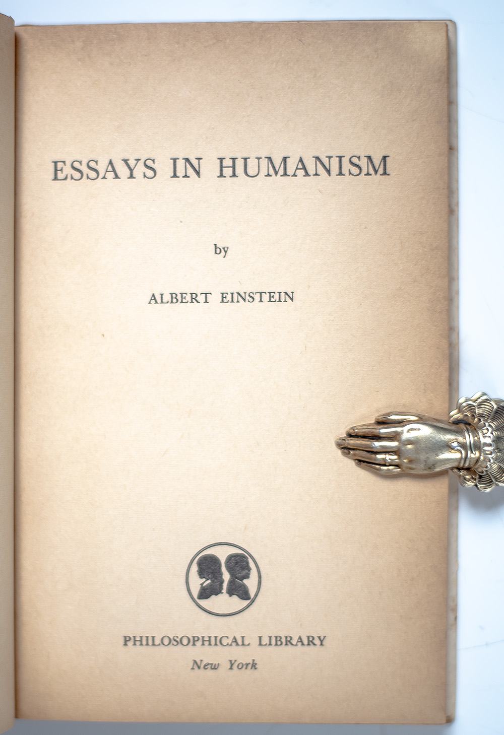 Essays In Humanism.