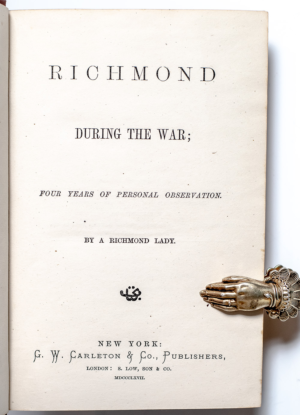Richmond During The War.