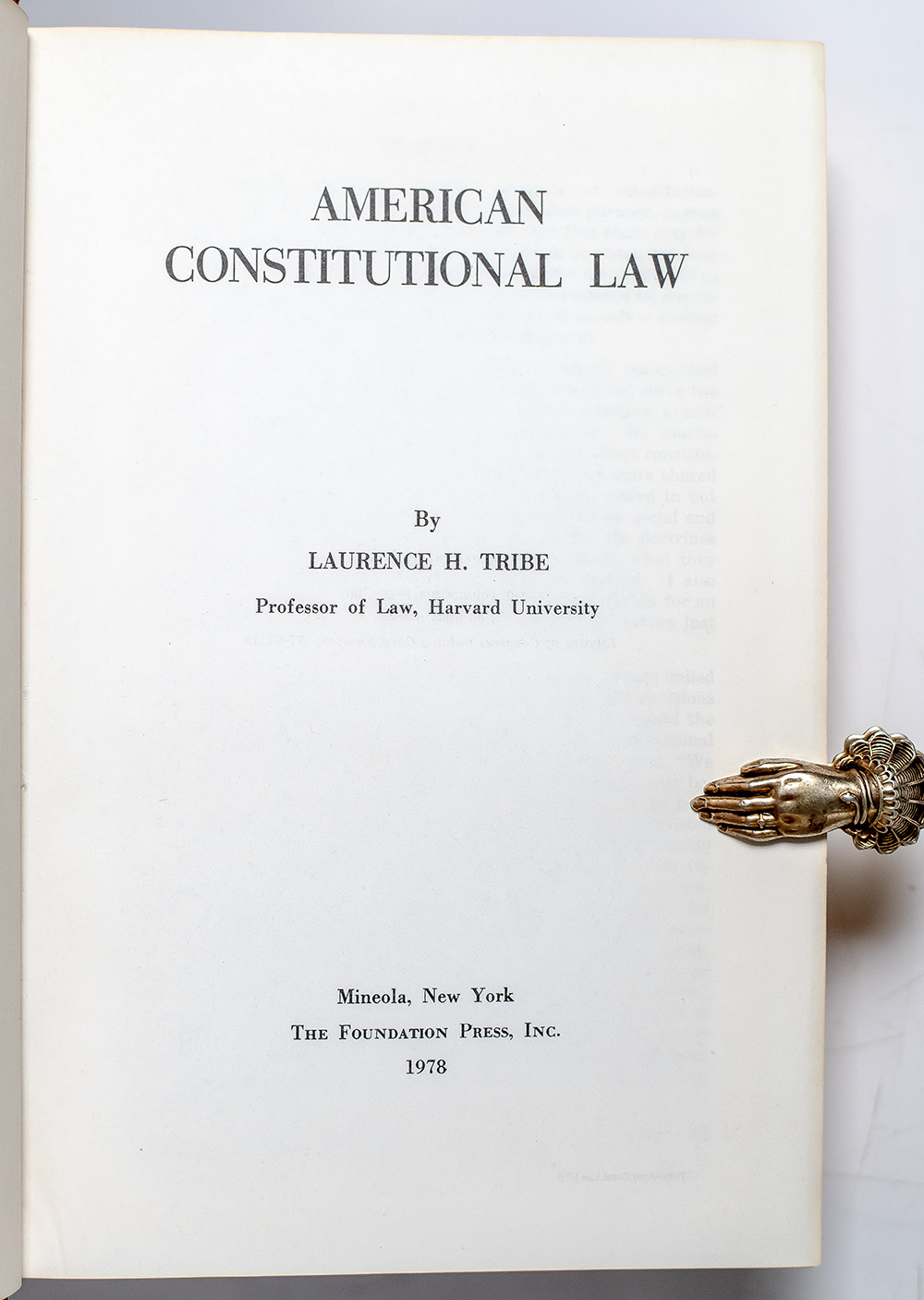American Constitutional Law.