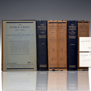 The World Crisis 1911-1914; The World Crisis 1915; The World Crisis 1916-1918 Part One and Part Two; The World Crisis. The Aftermath; The World Crisis. The Eastern Front.