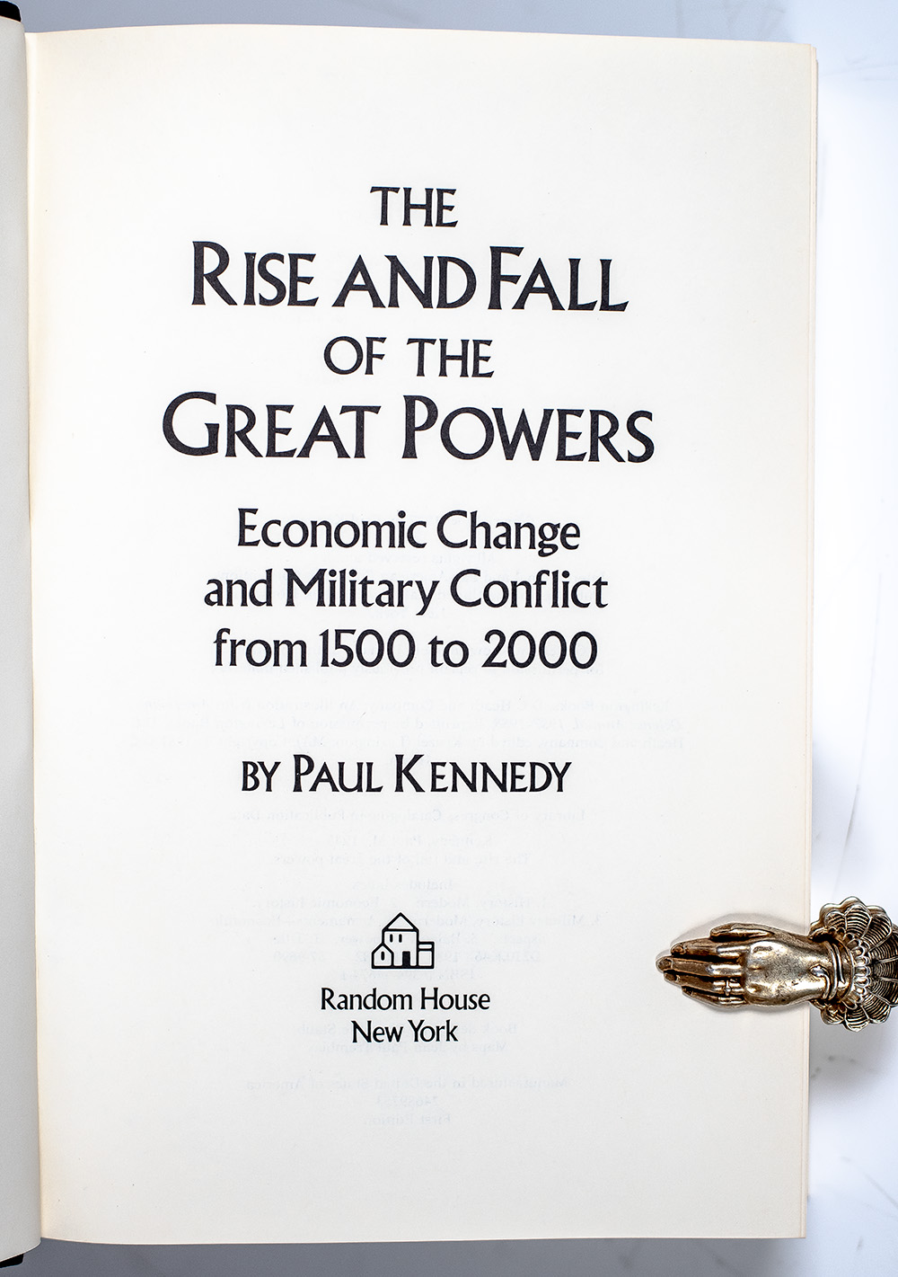 The Rise and Fall of the Great Powers.
