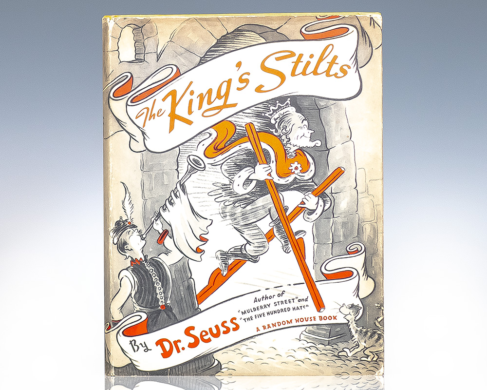 First Edition of Dr. Seuss's The King's Stilts