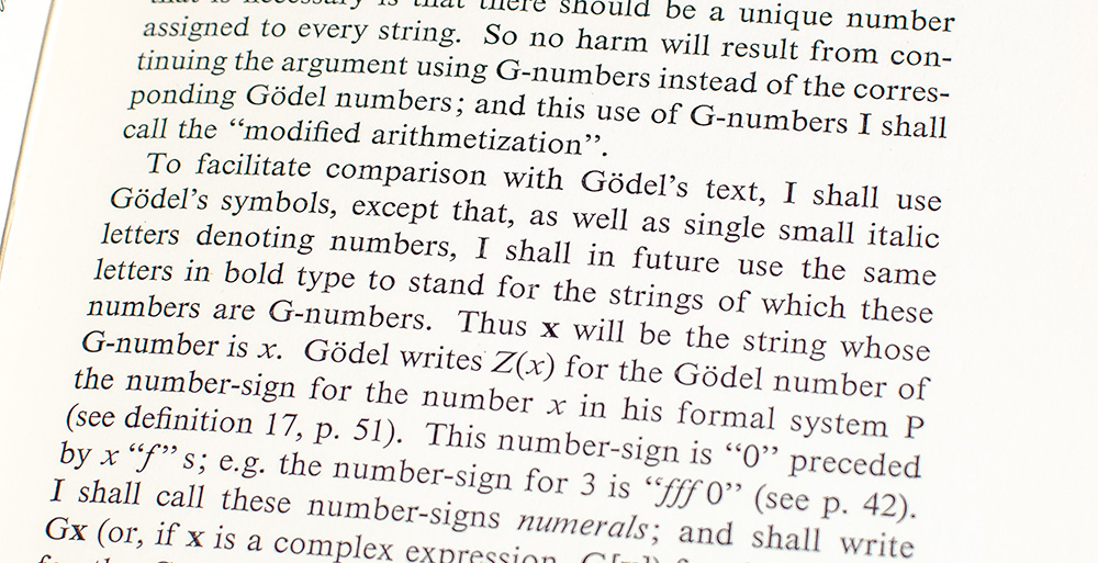 On Formally Undecidable Propositions of Principia Mathematica and Related Systems.
