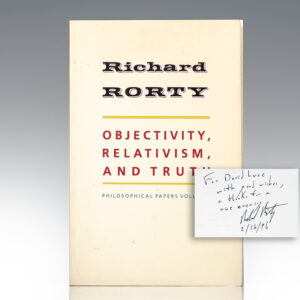 Objectivity, Relativism, and Truth.