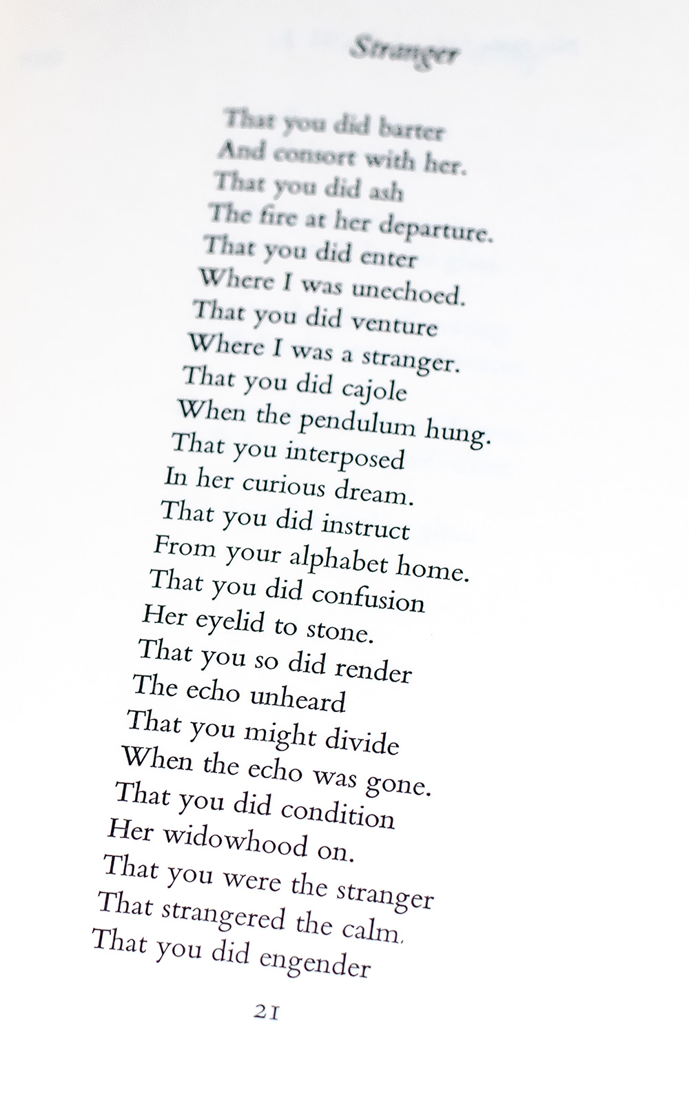 Poems and Prose 1949-1977.