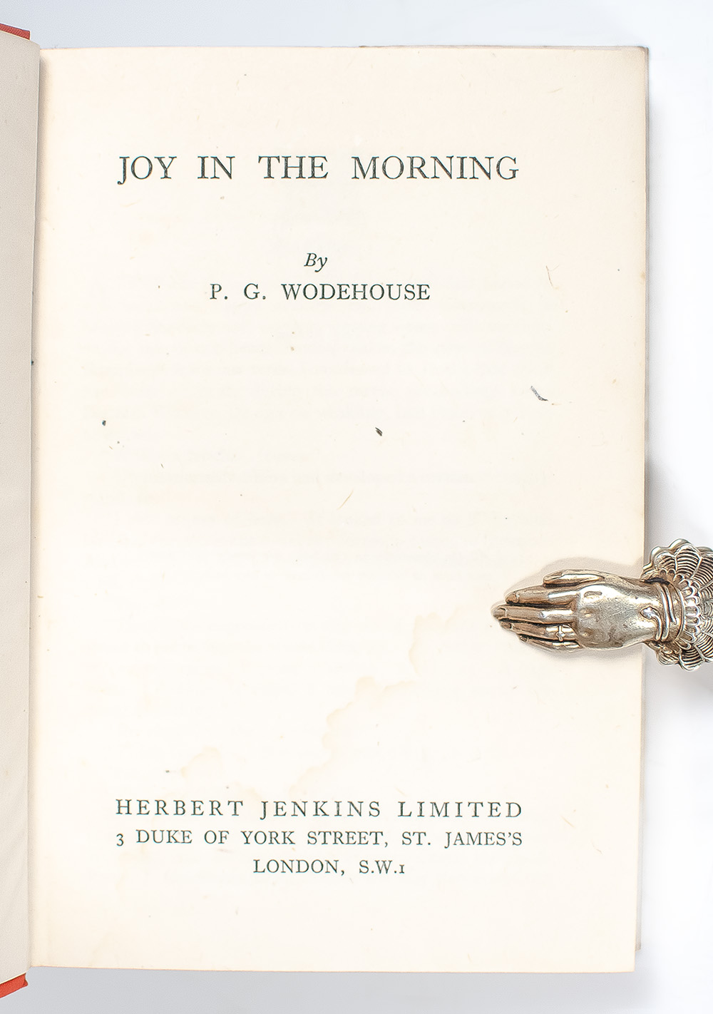 Joy in the Morning.